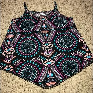 Tribal  Crop Top